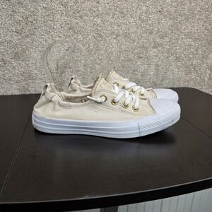 Women Converse Chuck Taylor All‎ Star Shoreline Ox, 562120C US 7 Driftwood/White